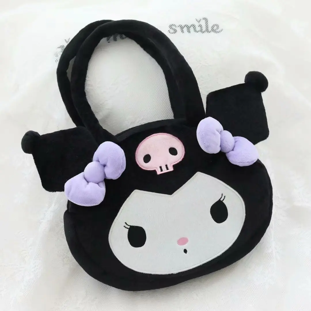 Kawaii Cinnamoroll Kuromi Anime Plush Bag