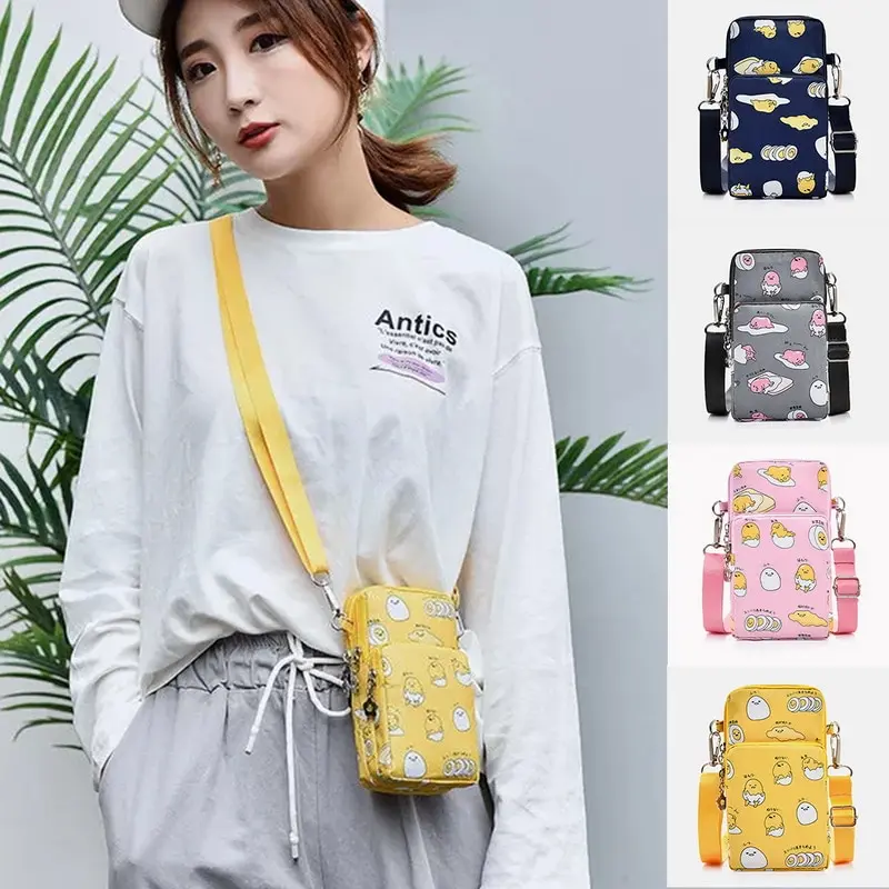 Gudetama Cartoon Mini Crossbody Bags For Women