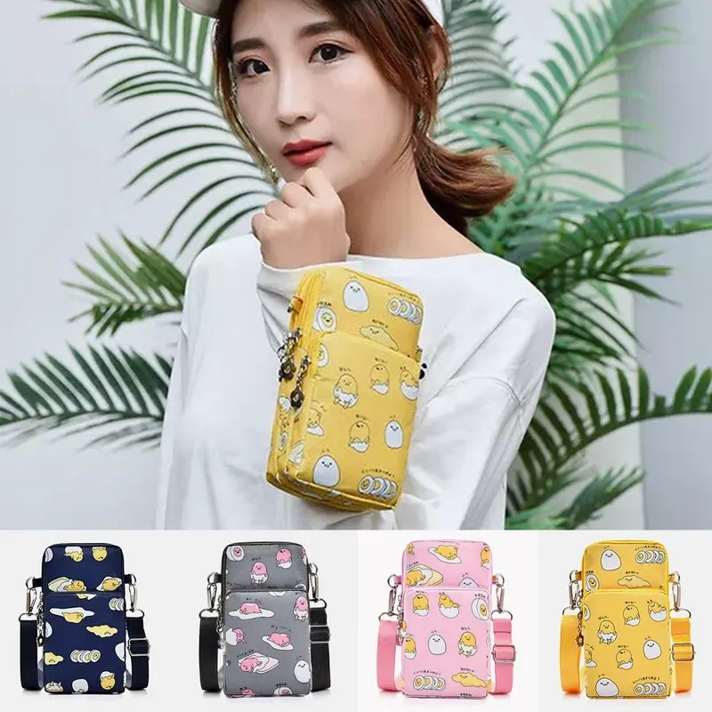 Gudetama Cartoon Mini Crossbody Bags For Women