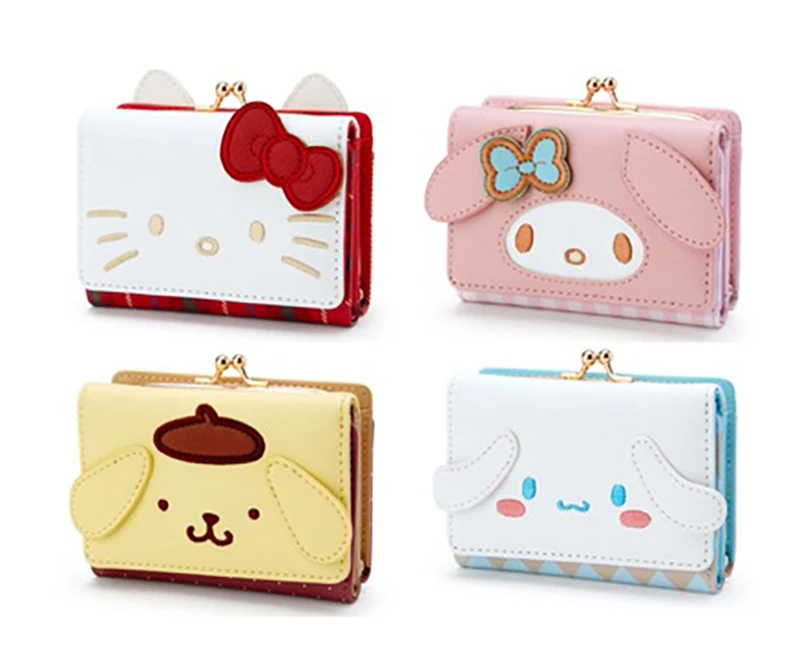 Kuromi Hello Kitty Cinnamoroll My Melody Multilayer Wallet Kuromi Hello Kitty Cinnamoroll My Melody Multilayer Wallet
