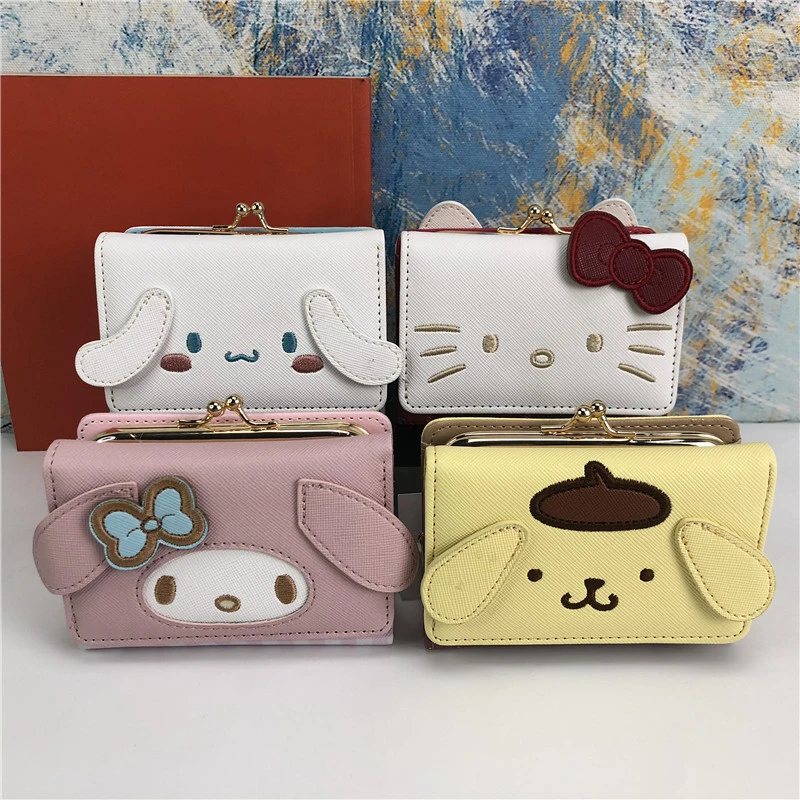 Kuromi Hello Kitty Cinnamoroll My Melody Multilayer Wallet Kuromi Hello Kitty Cinnamoroll My Melody Multilayer Wallet