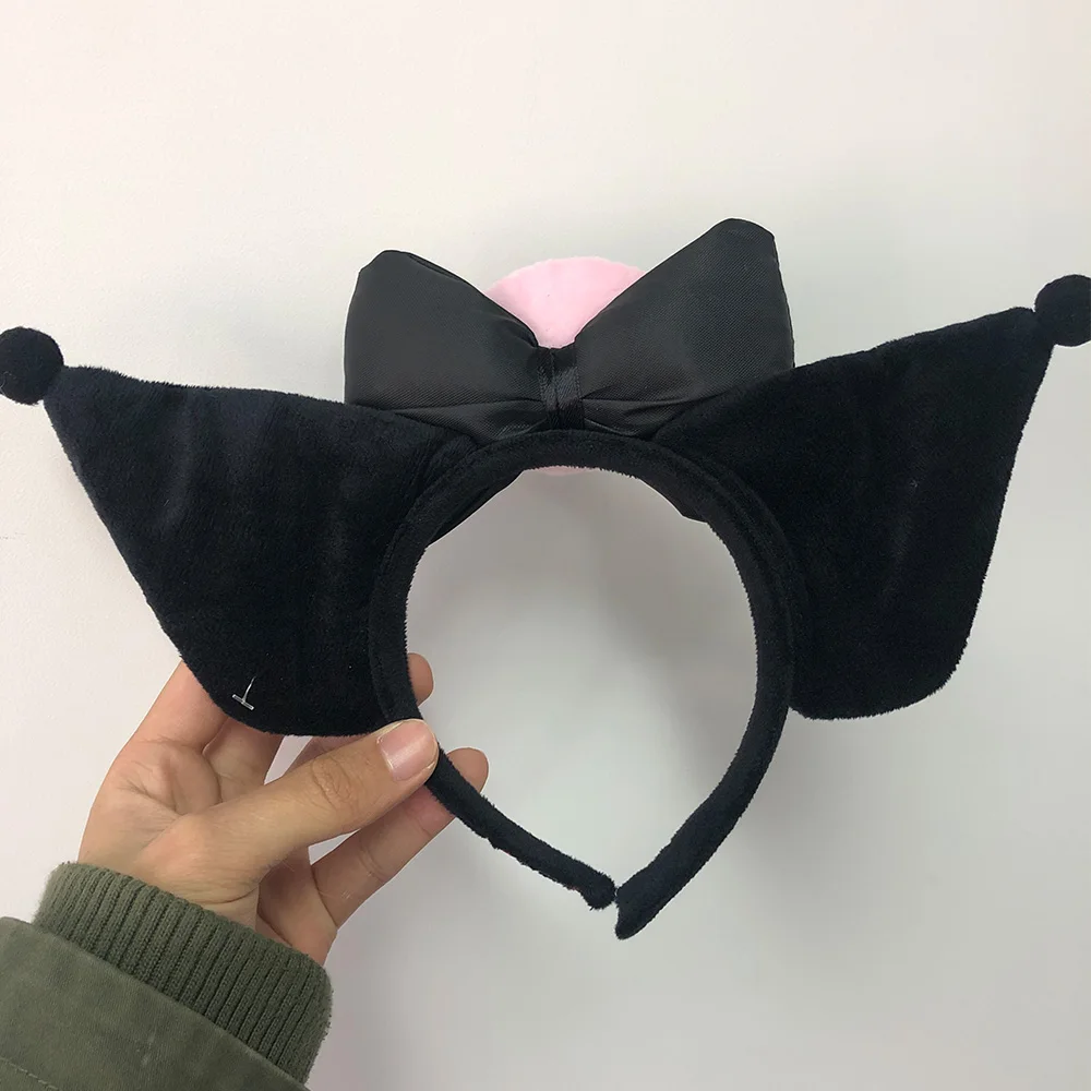 My Melody Kuromi Skull Anime Headband For Girls My Melody Kuromi Skull Anime Headband For Girls