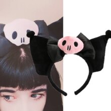 My Melody Kuromi Skull Anime Headband For Girls My Melody Kuromi Skull Anime Headband For Girls