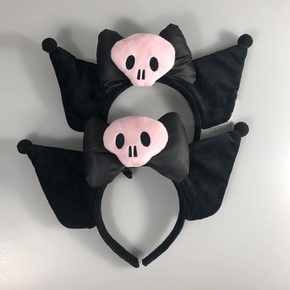 My Melody Kuromi Skull Anime Headband For Girls My Melody Kuromi Skull Anime Headband For Girls