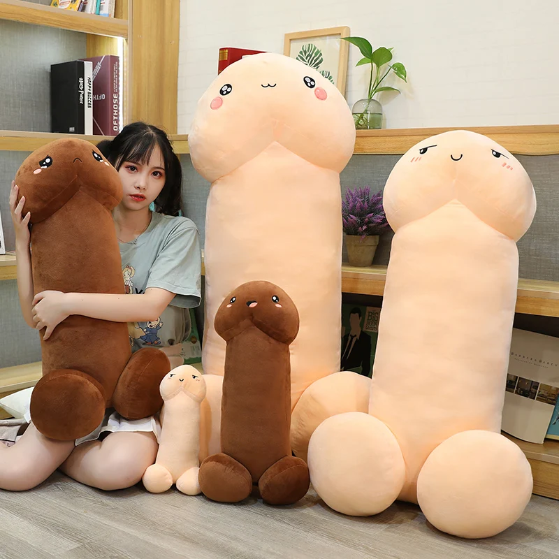 Long Real Life Penis Sexy Soft Stuffed Sleep Pillow