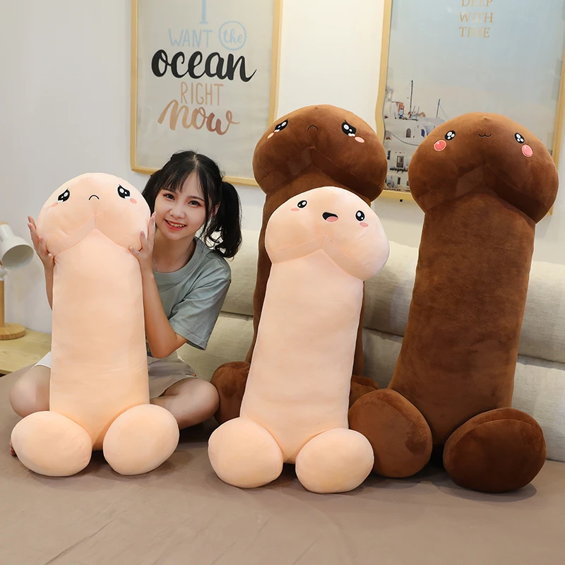 Long Real Life Penis Sexy Soft Stuffed Sleep Pillow