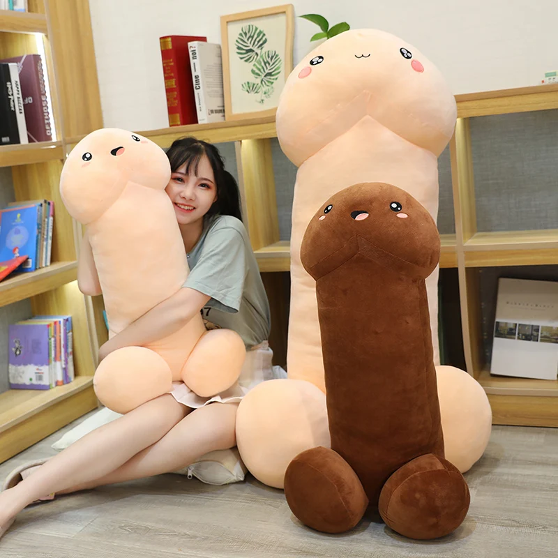 Long Real Life Penis Sexy Soft Stuffed Sleep Pillow