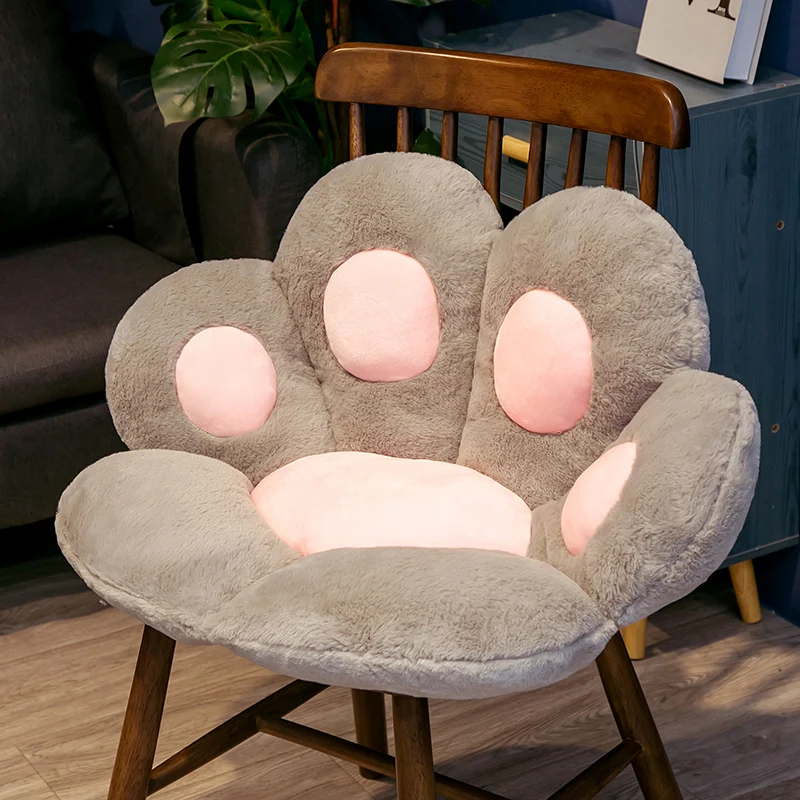Kawaii Cat Animal Paw Stuffed Pillow Seat Cushion