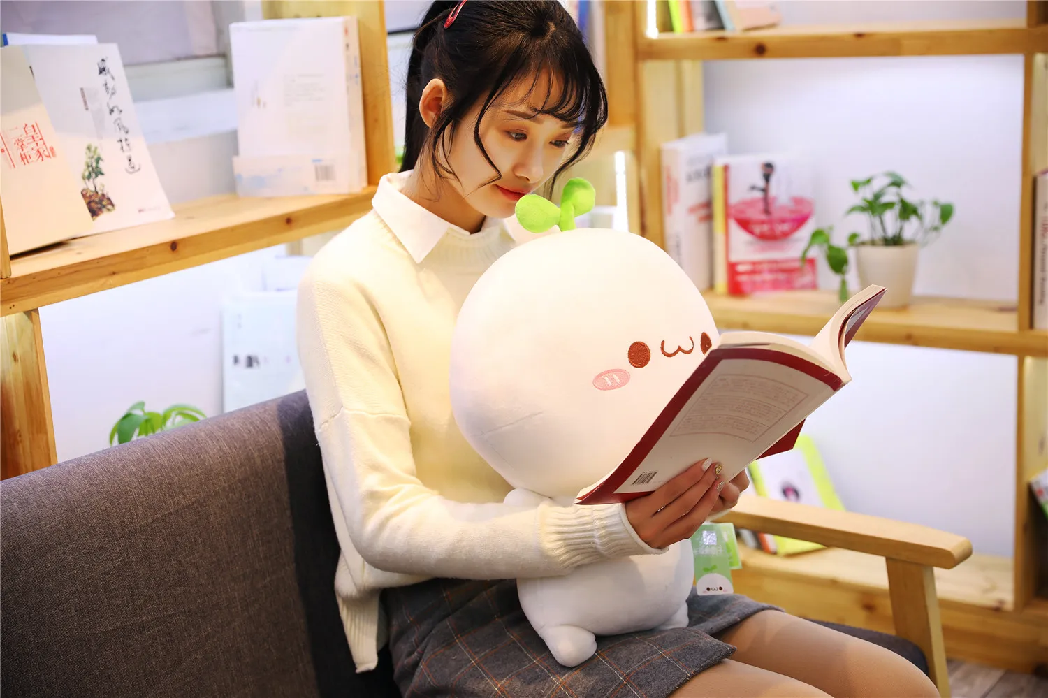 Kawaii Dumpling Stuffed Doll For Kids