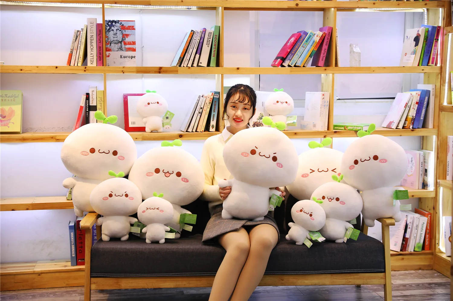 Kawaii Dumpling Stuffed Doll For Kids