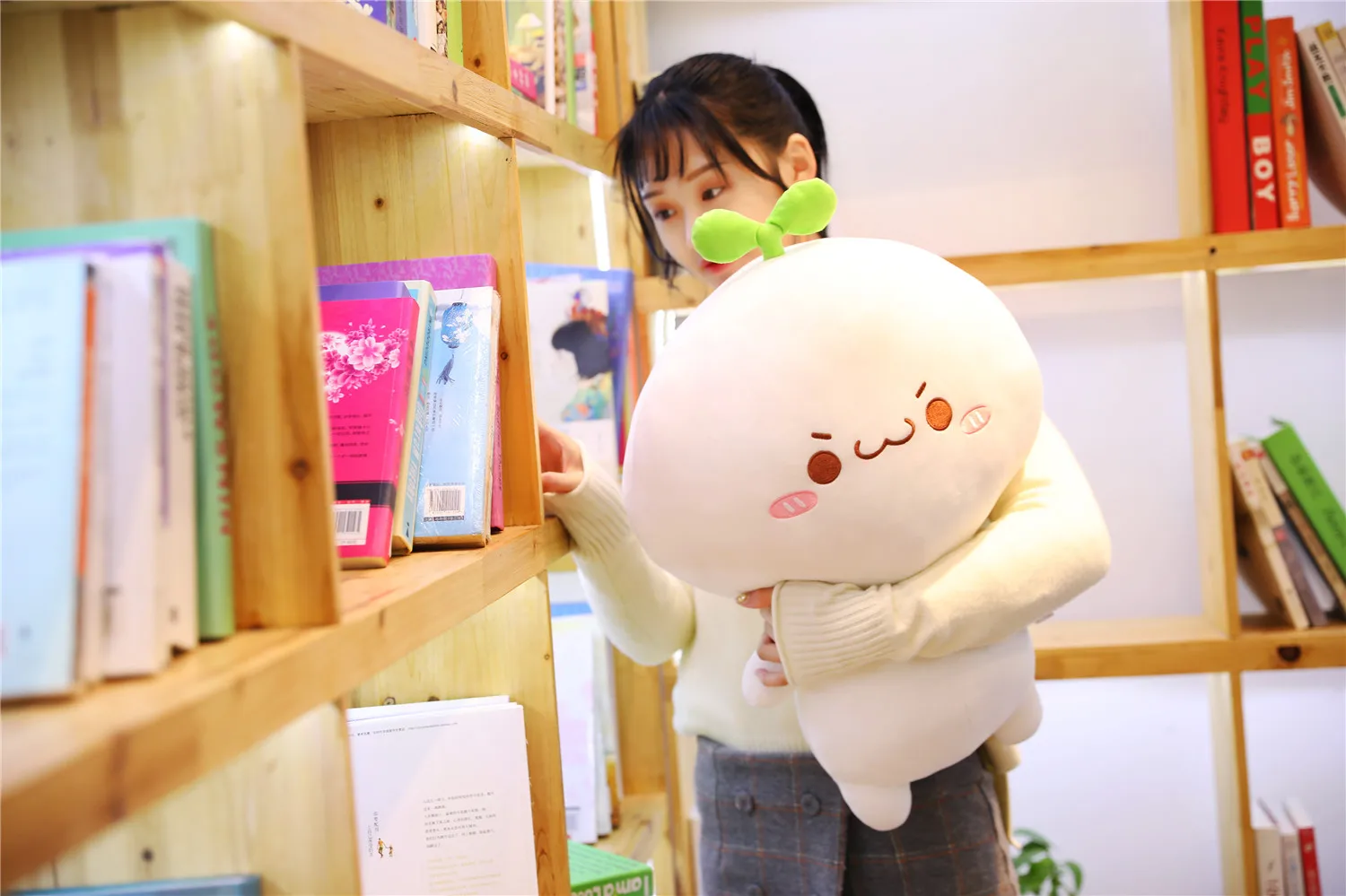 Kawaii Dumpling Stuffed Doll For Kids