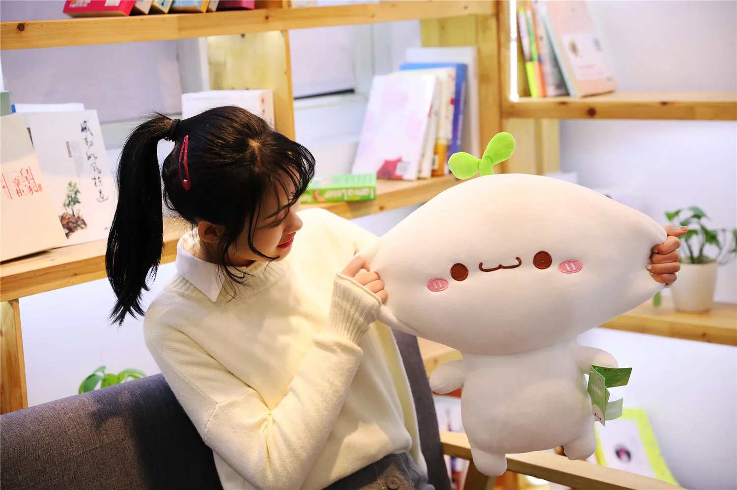 Kawaii Dumpling Stuffed Doll For Kids