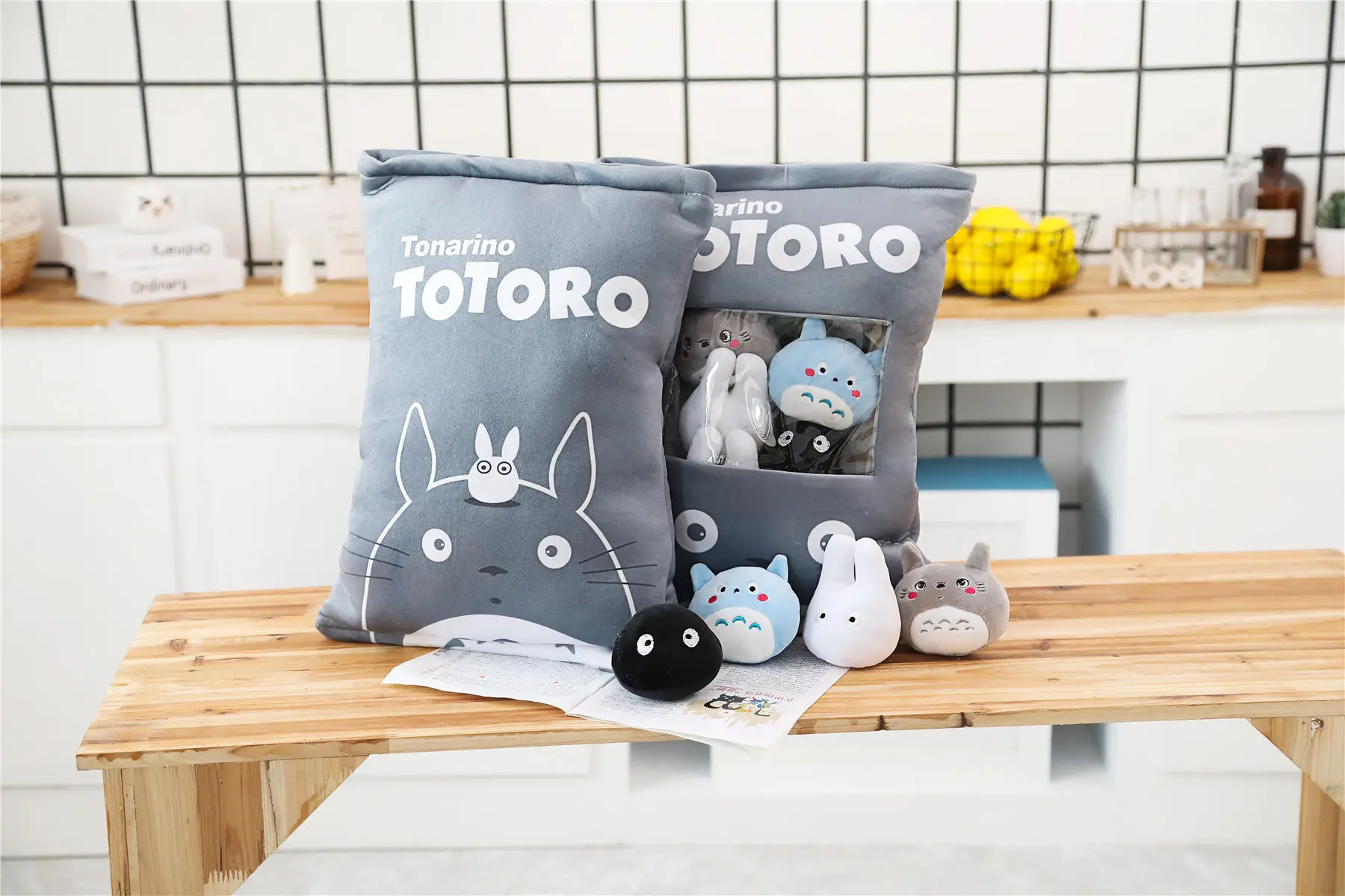 My Neighbor Totoro Doll Snack Pack Pillow My Neighbor Totoro Doll Snack Pack Pillow
