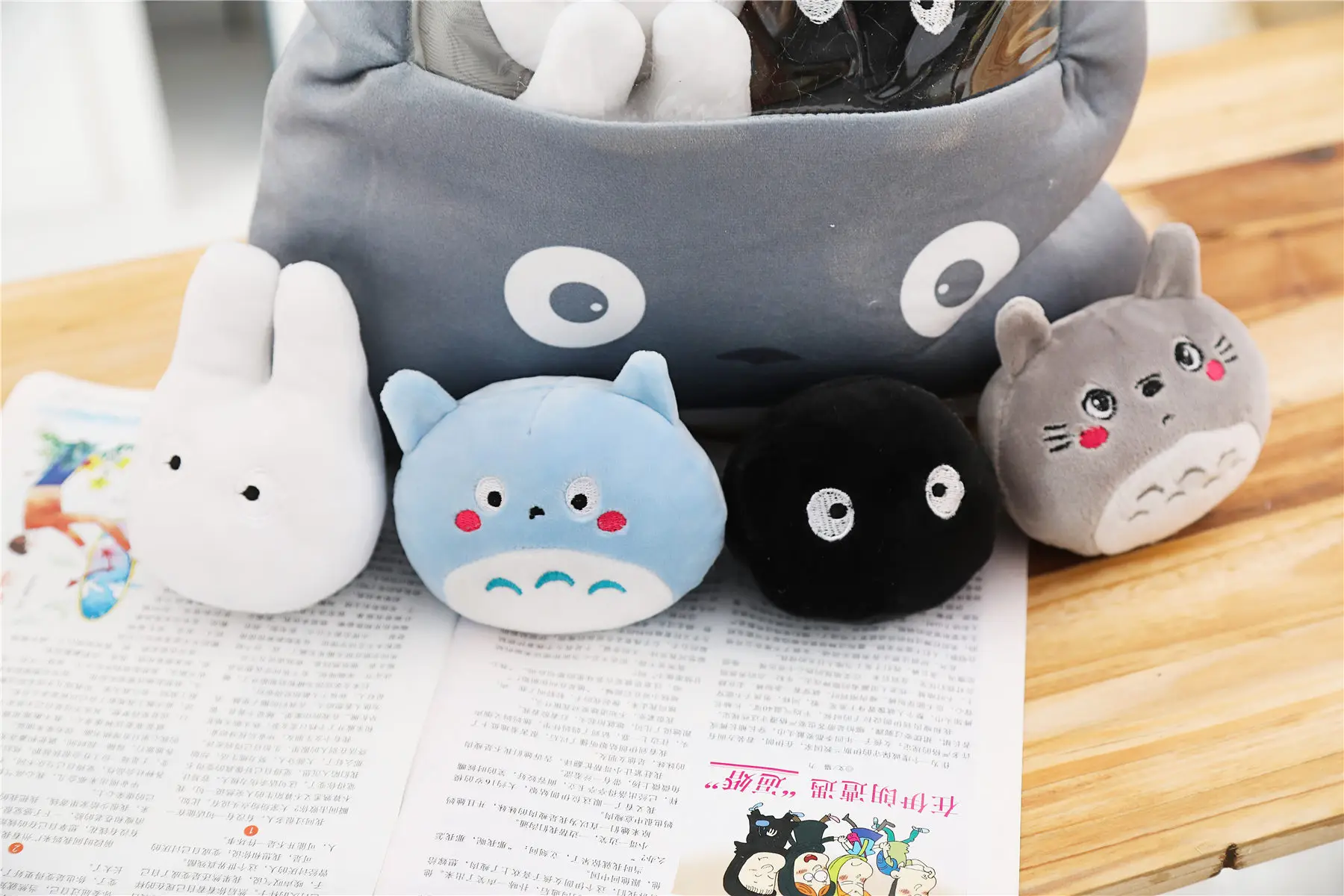 My Neighbor Totoro Doll Snack Pack Pillow My Neighbor Totoro Doll Snack Pack Pillow