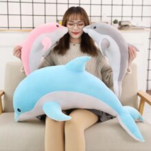 Kawaii Dolphin Soft Stuffed Nap Pillow Kawaii Dolphin Soft Stuffed Nap Pillow
