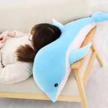 Kawaii Dolphin Soft Stuffed Nap Pillow Kawaii Dolphin Soft Stuffed Nap Pillow