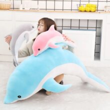 Kawaii Dolphin Soft Stuffed Nap Pillow Kawaii Dolphin Soft Stuffed Nap Pillow