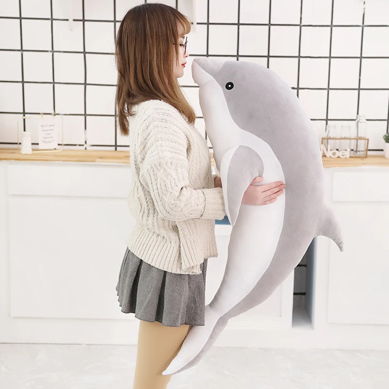 Kawaii Dolphin Soft Stuffed Nap Pillow