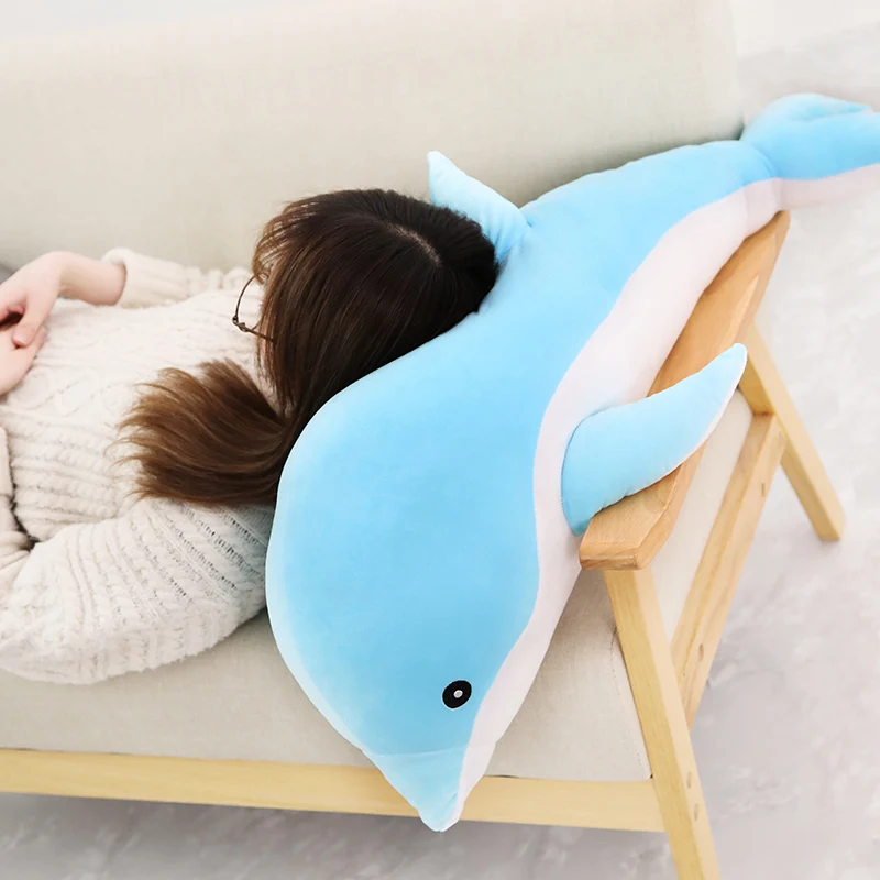 Kawaii Dolphin Soft Stuffed Nap Pillow
