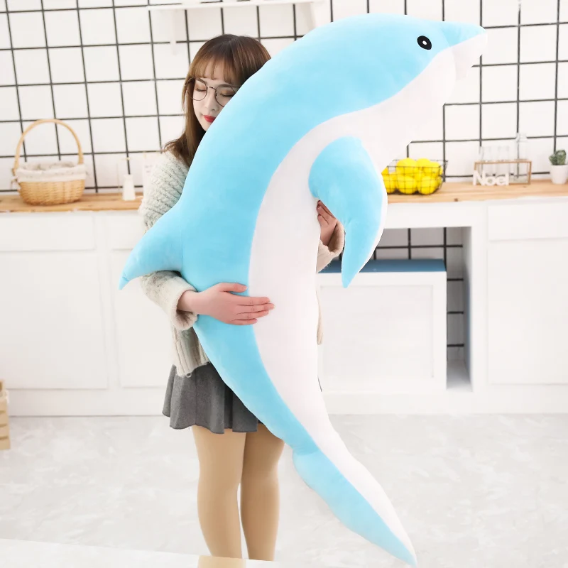 Kawaii Dolphin Soft Stuffed Nap Pillow