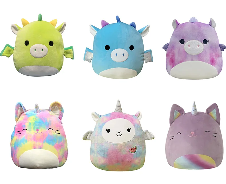 Kawaii Unicorn Dinosaur Lion Stuffed Cushion Toy