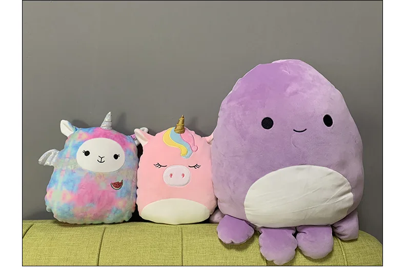 Kawaii Unicorn Dinosaur Lion Stuffed Cushion Toy