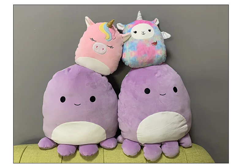 Kawaii Unicorn Dinosaur Lion Stuffed Cushion Toy
