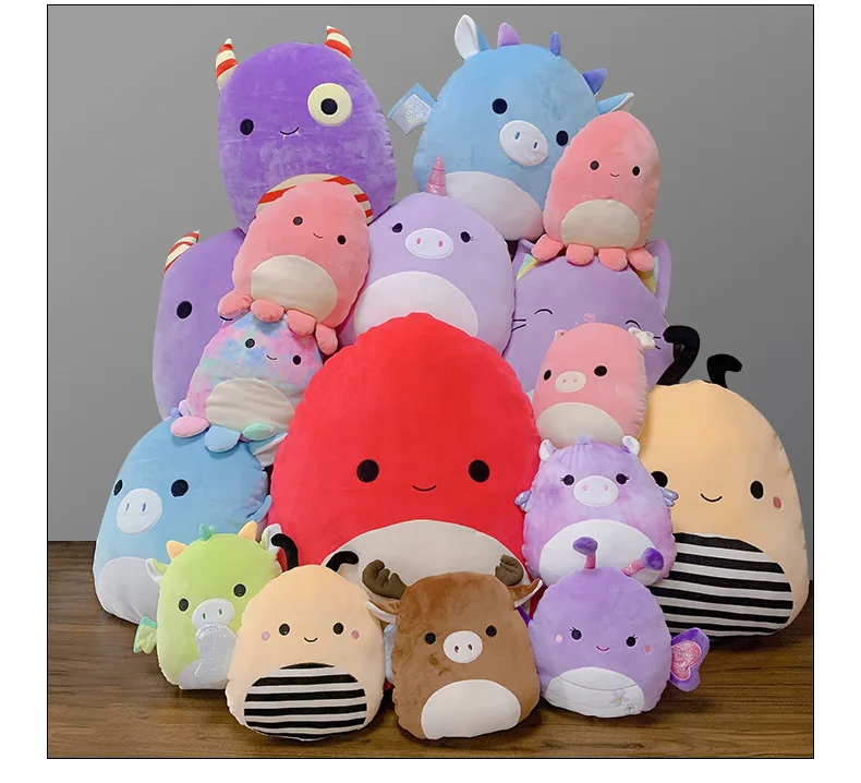 Kawaii Unicorn Dinosaur Lion Stuffed Cushion Toy