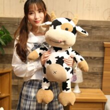 Cattle Simulation Milk Cow Stuffed Soft Doll Cattle Simulation Milk Cow Stuffed Soft Doll