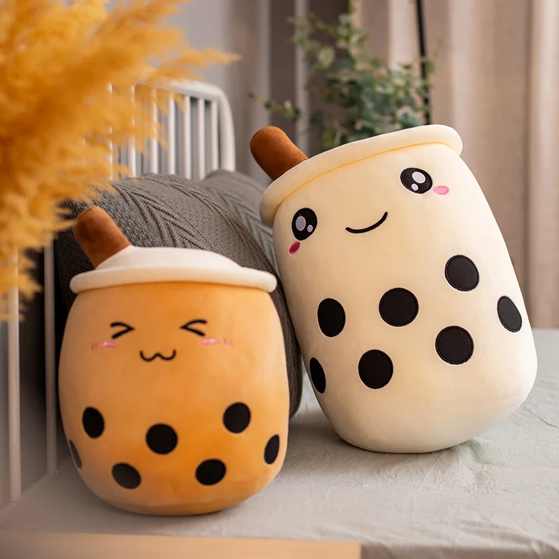 Bubble Tea Cup Shaped Stuffed Pillow Bubble Tea Cup Shaped Stuffed Pillow
