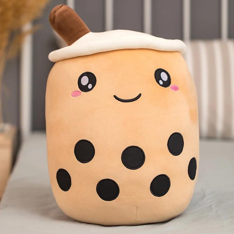 Bubble Tea Cup Shaped Stuffed Pillow Bubble Tea Cup Shaped Stuffed Pillow