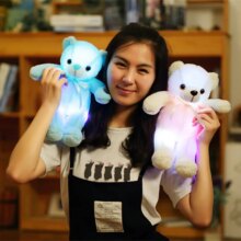 Teddy Bear Cartoon Luminous Colorful LED Light Doll Teddy Bear Cartoon Luminous Colorful LED Light Doll