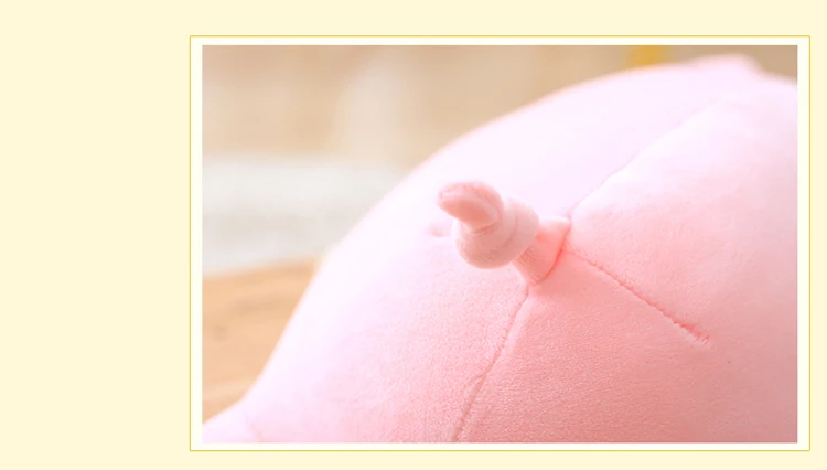 Kawaii Sleeping Pig Soft Stuffed Toy