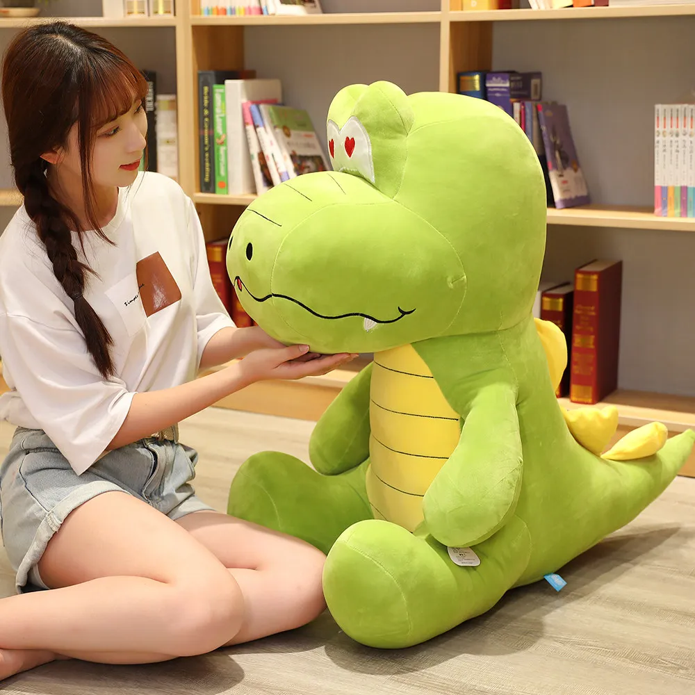 Big Cartoon Sit Crocodile Stuffed Toys