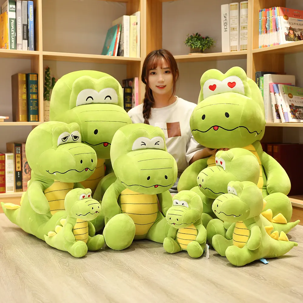 Big Cartoon Sit Crocodile Stuffed Toys