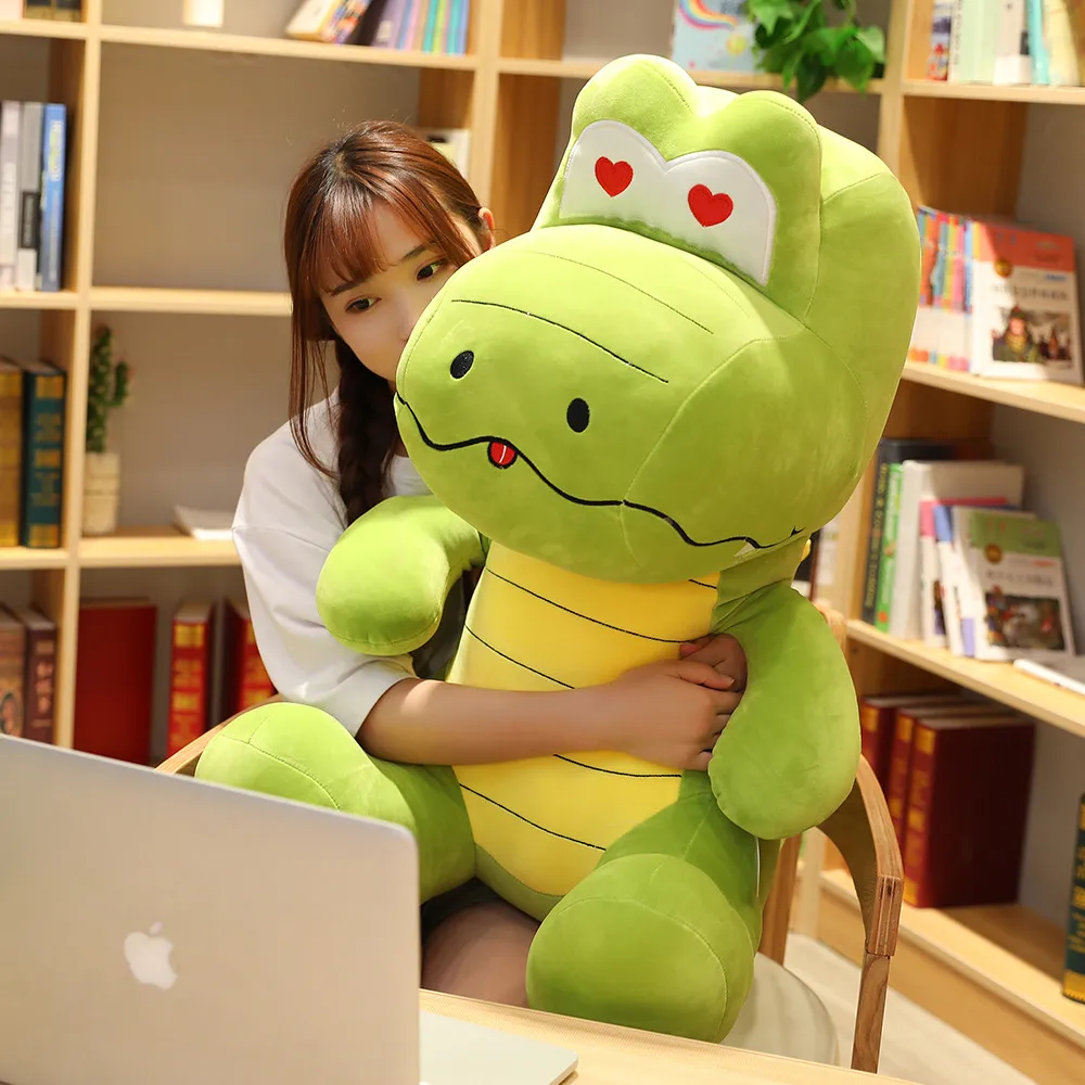 Big Cartoon Sit Crocodile Stuffed Toys