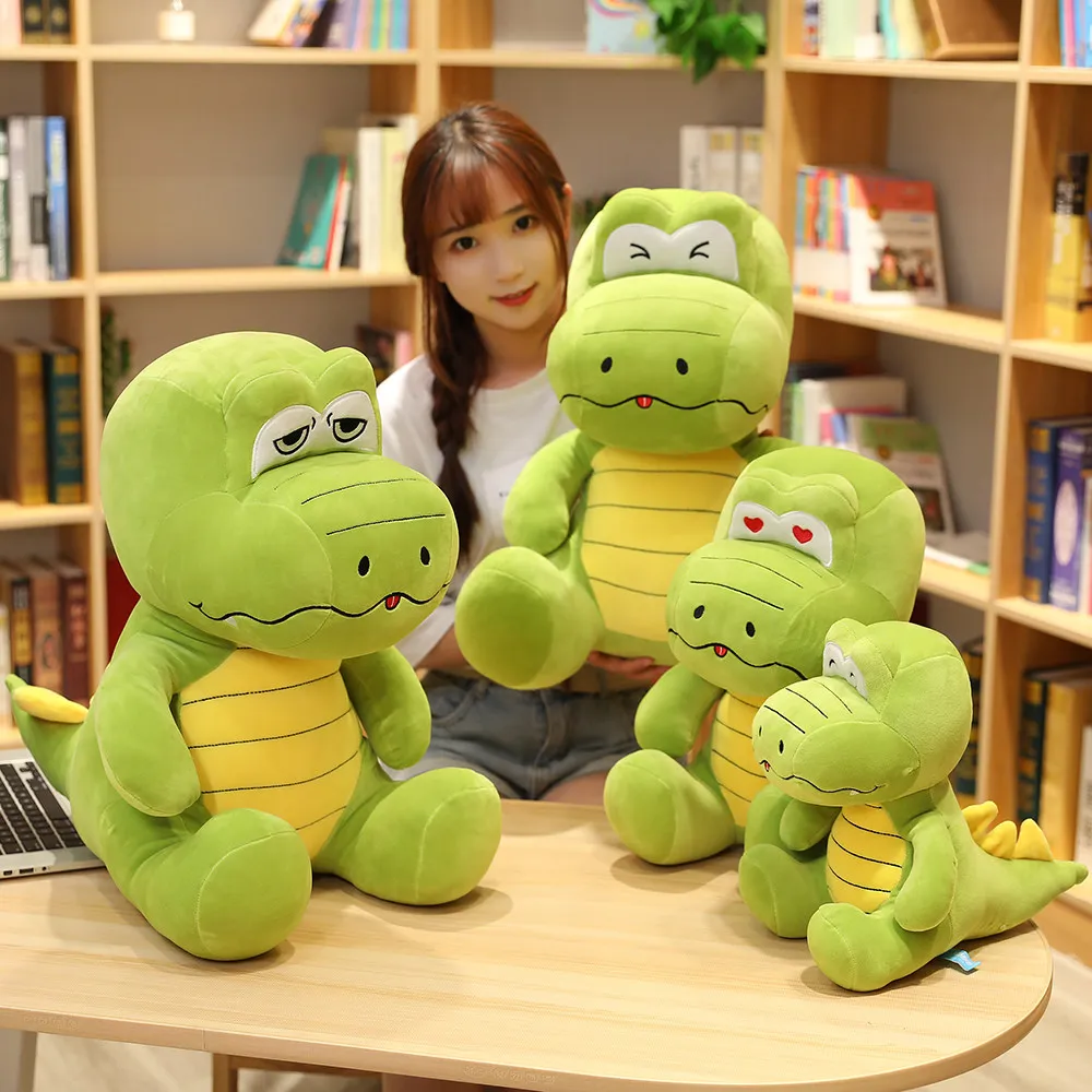 Big Cartoon Sit Crocodile Stuffed Toys