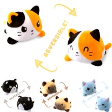 Cat Cartoon Reversible Flip Double-Sided Soft Plush Doll Cat Cartoon Reversible Flip Double-Sided Soft Plush Doll