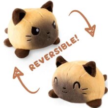 Cat Cartoon Reversible Flip Double-Sided Soft Plush Doll Cat Cartoon Reversible Flip Double-Sided Soft Plush Doll