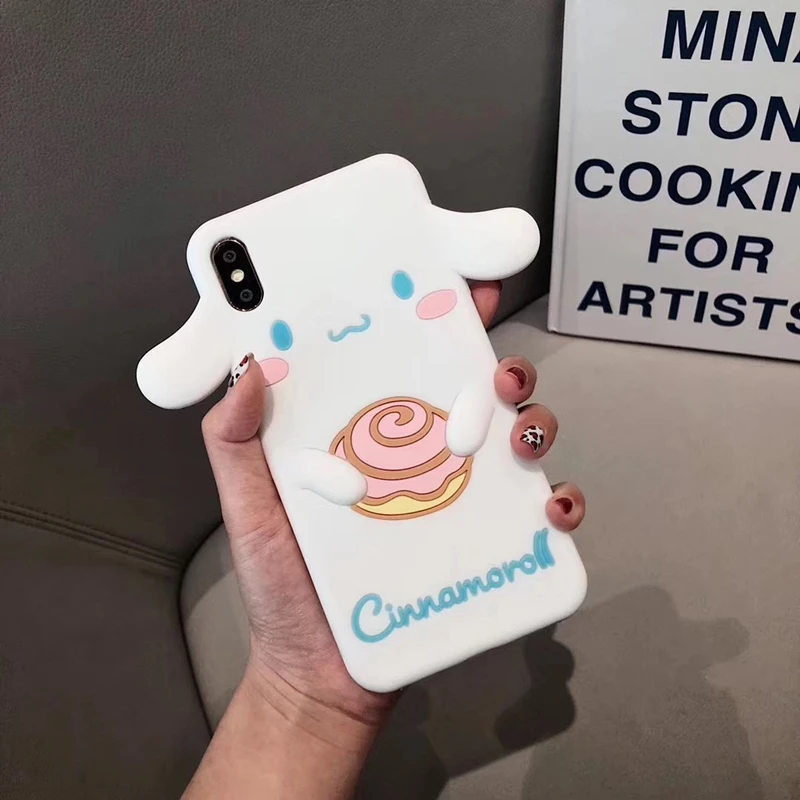 3D Cartoon Silicone Phone Case For Apple iPhone