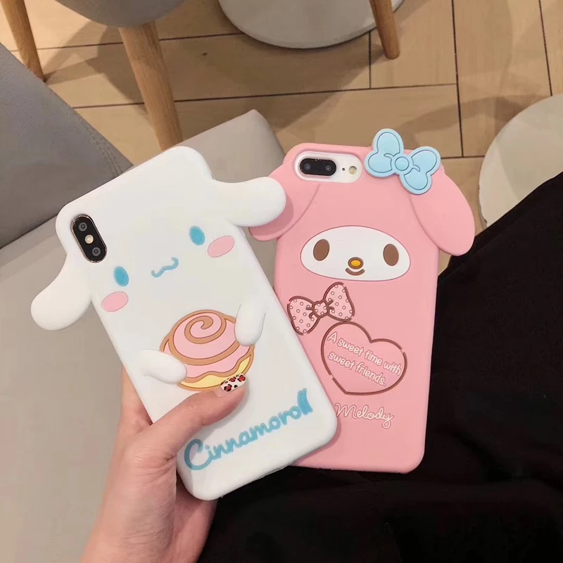 3D Cartoon Silicone Phone Case For Apple iPhone