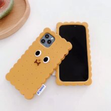 3D Chocolate Cookies Soft Silicon Phone Case 3D Chocolate Cookies Soft Silicon Phone Case