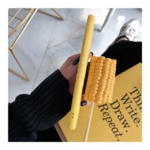 3D Corn Egg Tart Soft Silicon Phone Bracket Case 3D Corn Egg Tart Soft Silicon Phone Bracket Case