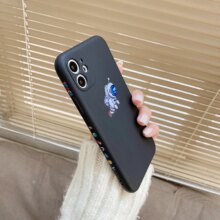Astronaut Color Border Soft Silicon Phone Case For Apple iPhone Astronaut Color Border Soft Silicon Phone Case For Apple iPhone