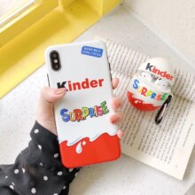 Egg Kinder Joy Kawaii Soft Silicon Cover Case Egg Kinder Joy Kawaii Soft Silicon Cover Case
