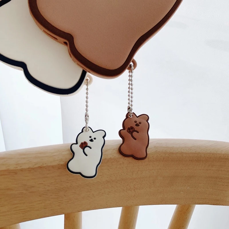 Cookie Bear 3D Cartoon Soft Silicone Phone Case Cookie Bear 3D Cartoon Soft Silicone Phone Case