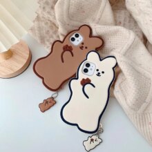 Cookie Bear 3D Cartoon Soft Silicone Phone Case Cookie Bear 3D Cartoon Soft Silicone Phone Case