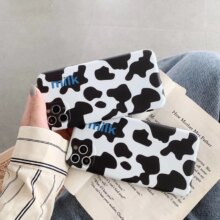 Milk Cow Text Design Soft Silicon Phone Case Milk Cow Text Design Soft Silicon Phone Case