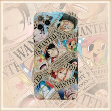 One Piece Luffy Zoro Poster Wanted Soft Silicon Phone Case One Piece Luffy Zoro Poster Wanted Soft Silicon Phone Case