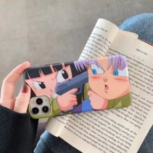 Dragon Ball Couple Trunks Mai Matte Phone Case for iPhone Dragon Ball Couple Trunks Mai Matte Phone Case for iPhone
